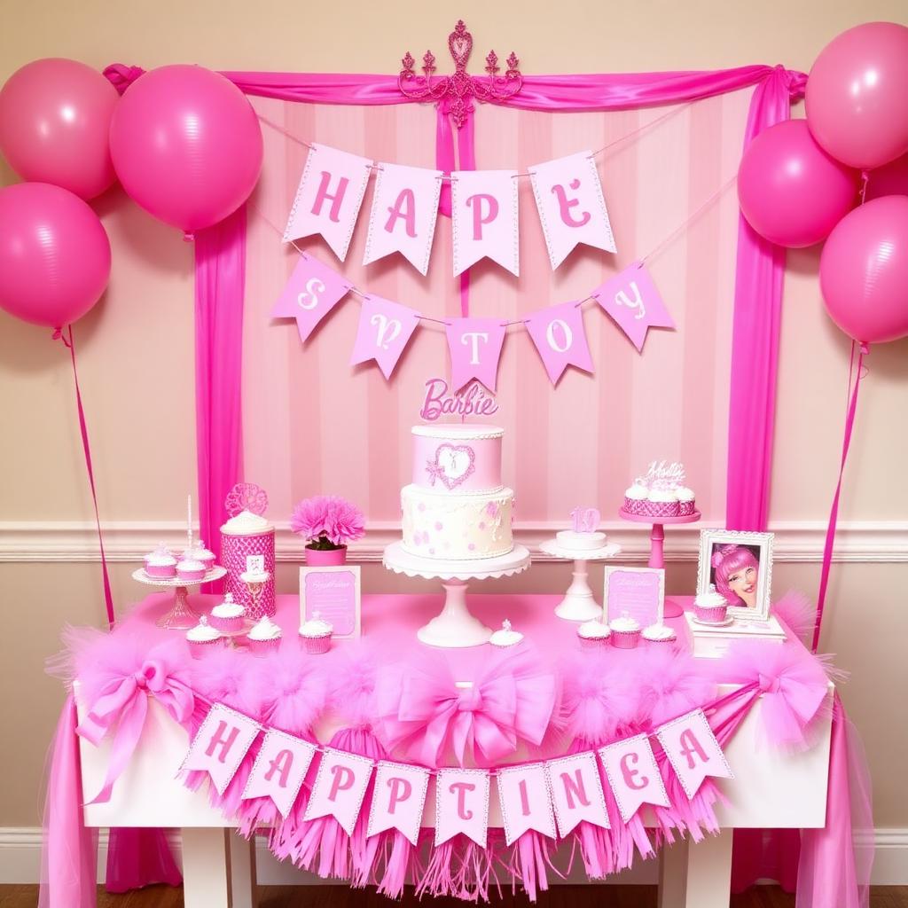 Tema de festa Barbie